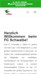 Mobile Screenshot of fcschwalbe.de